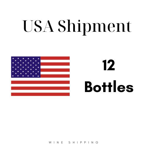 Envio de vinho USA All Inclusive Wine 12 Bottles